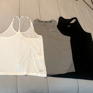 Bundle of 3 Nike workout tops